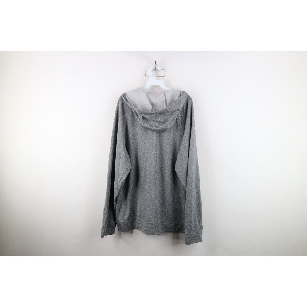 Nike Mens 2XL XXL Atomic Fleck Monochrome Jersey Knit Full Zip Hoodie Sweatshirt - Picture 10 of 12